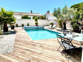 Villa pour 8 avec piscine à La Flotte en Ré
